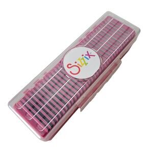 Sizzix Sizzlits Die Cut Alphabet Set Curlie Girlie Scrapbooking Paper Artist